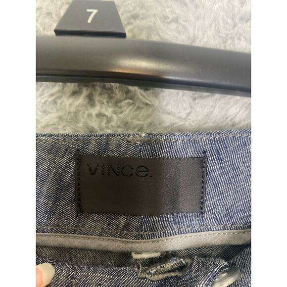 Vince womens chambray lyocell linen blend pants business casual office 26 - Picture 6 of 15